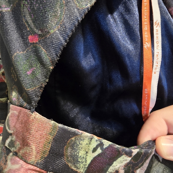 ML MONIQUE LHUILLIER Jadore Gown high to low dress gown NWT Sz 4 - Picture 9 of 11